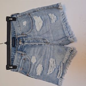 Aeropostale 90s High Rise Denim shorts sz 6